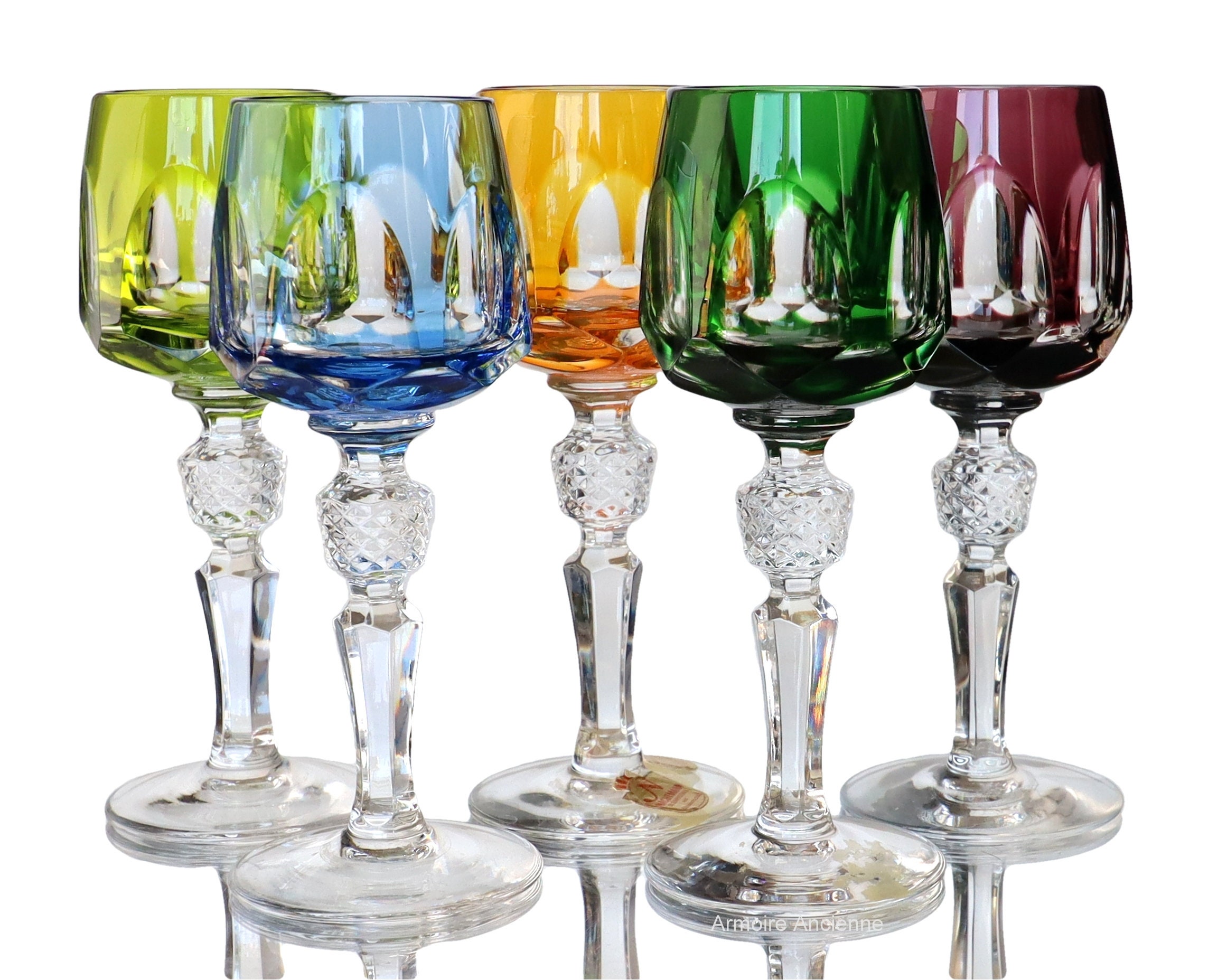 1x verre Crystal CORDIAL - Cristal coloré - NACHTMANN