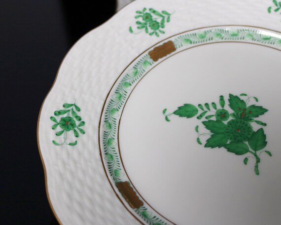 ヘレンド HEREND アポニー プレート 6枚セット 6x 磁器プレート Ø 19