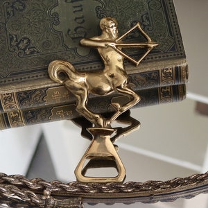Brass Bottle Opener - Centaur Design