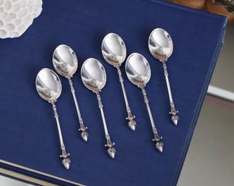 6x Silver-plated Dessert Forks - CHRISTOPH WIDMANN Classique - Etsy