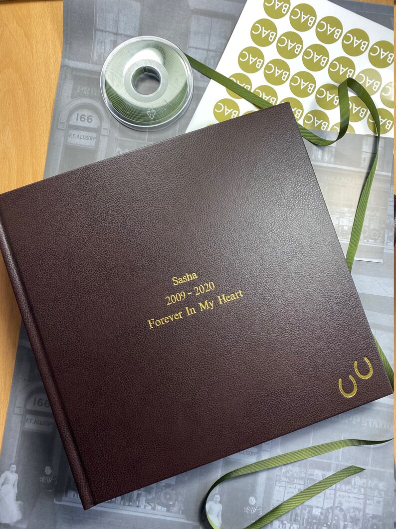 Personalised Horse Photo Album Pet Album Best Friend Pet Etsy UK