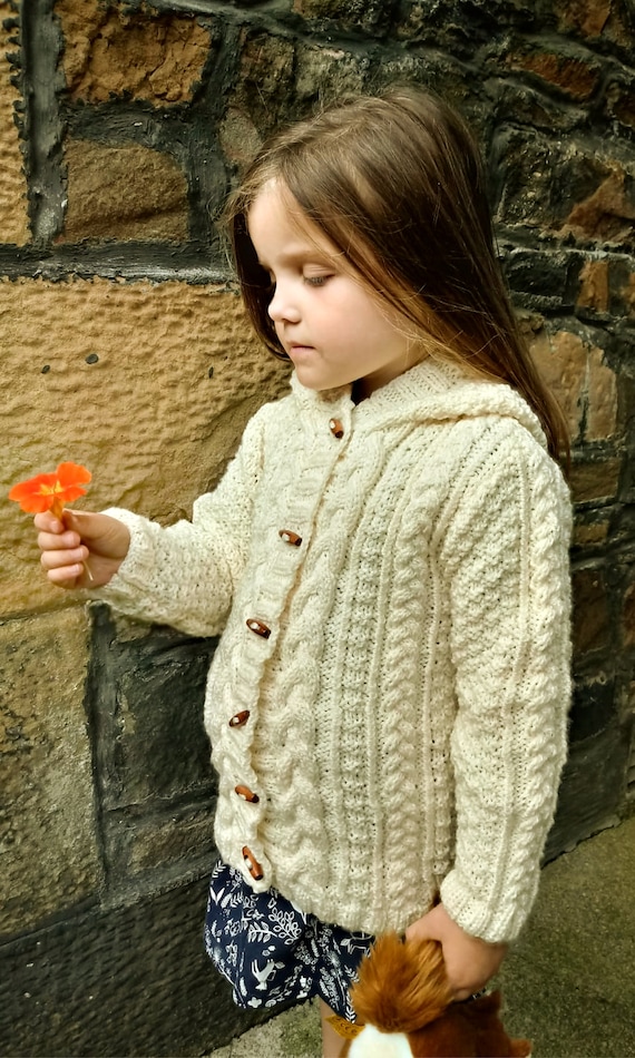 Crochet girls coat with toggle buttons.Age 7 to 8 years old.Free postage to UK Crochet girls coat with toggle buttons.Age 7 to 8 years old.Free postage to UK