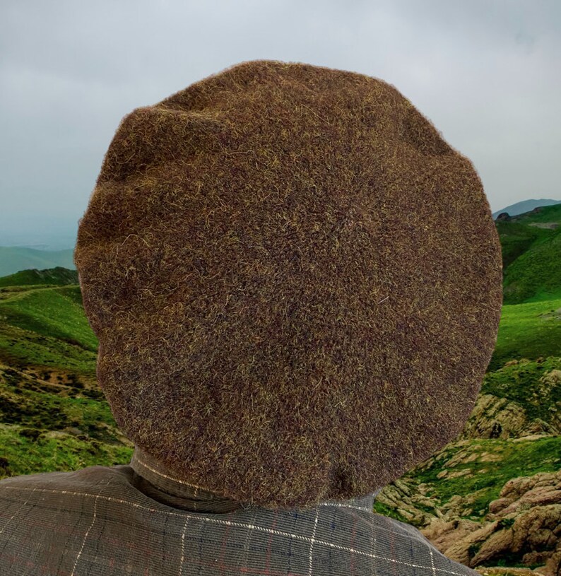 The Dunbonnet, Highland Tam,Beret,Tam O' Shanter,Made To Order Fits Head Circumference 22-24 56-61cms image 3