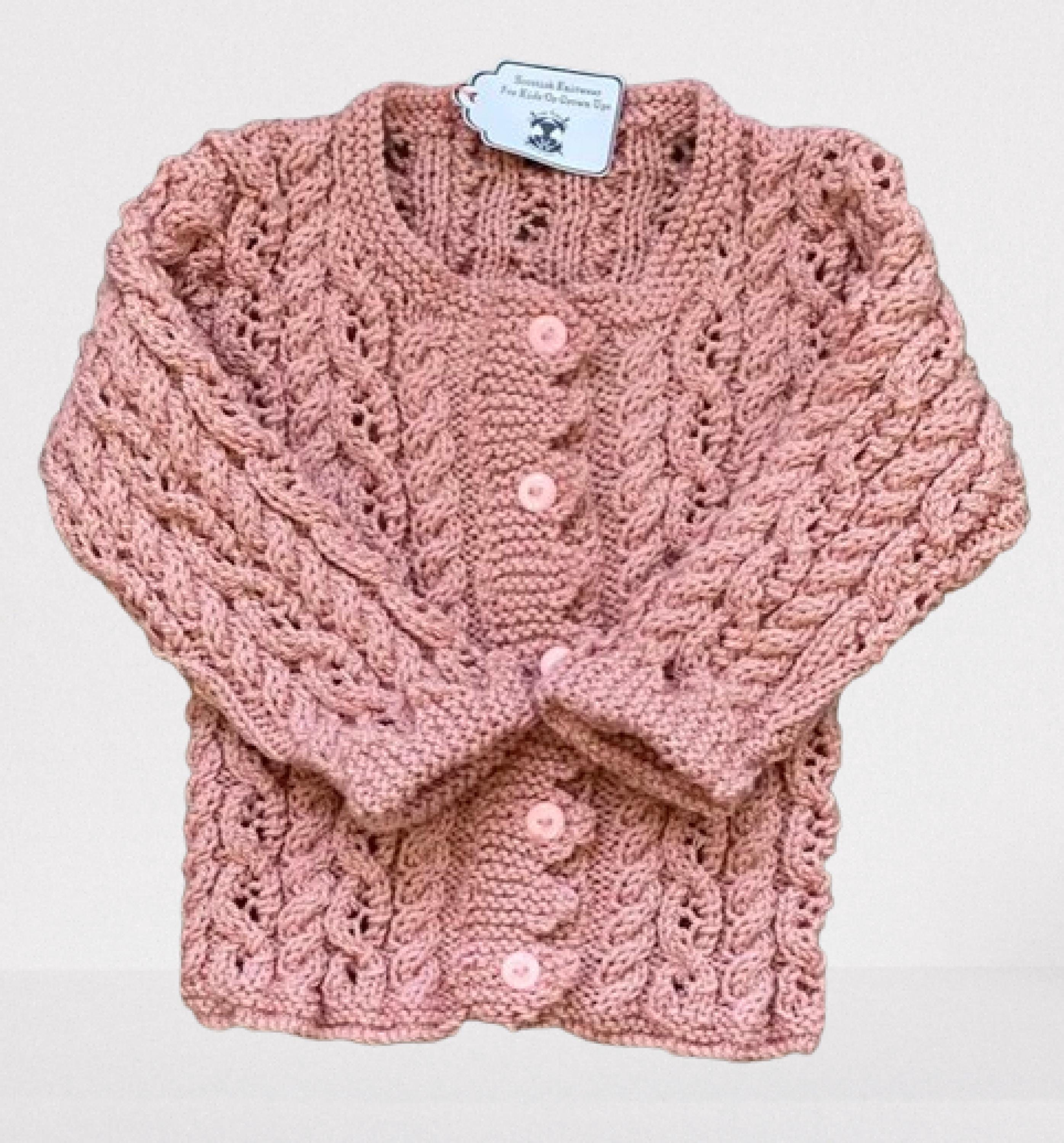 Cardigan pink roses Schweiz