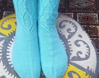 Cor Cinniúnach Sock Knitting Pattern. PDF Knitting Pattern, Instant Download, Knit Socks,