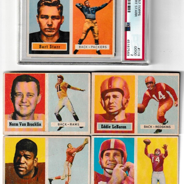 Football Cards Complete Set Etsy