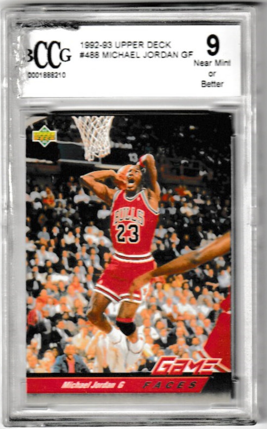 93 upper deck michael jordan