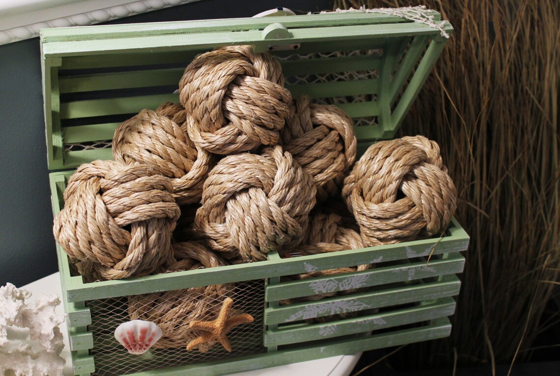20 Nautical Rope Knots.. Perfect for Wedding Reception Centerpieces
