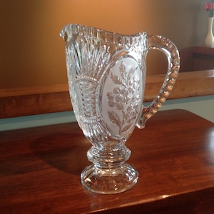 Vintage 24% Lead Crystal European Collection Pitcher