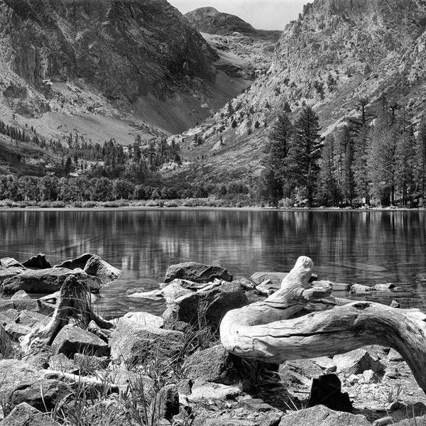 Parker Lake, Ansel Adams Wilderness Area, Sierra Nevada Mountains, California. Fine Art Landscape Printed on Museum Grade Photographic Paper