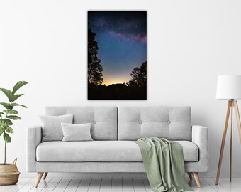 Black Mountain, North Carolina | Milky Way Archival Print | Night Sky Watchers | Galaxy Photography Print | Starry Night