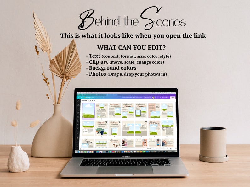 Photographer welcome guide for seniors including contact info, beauty prep with photos, and ordering details.