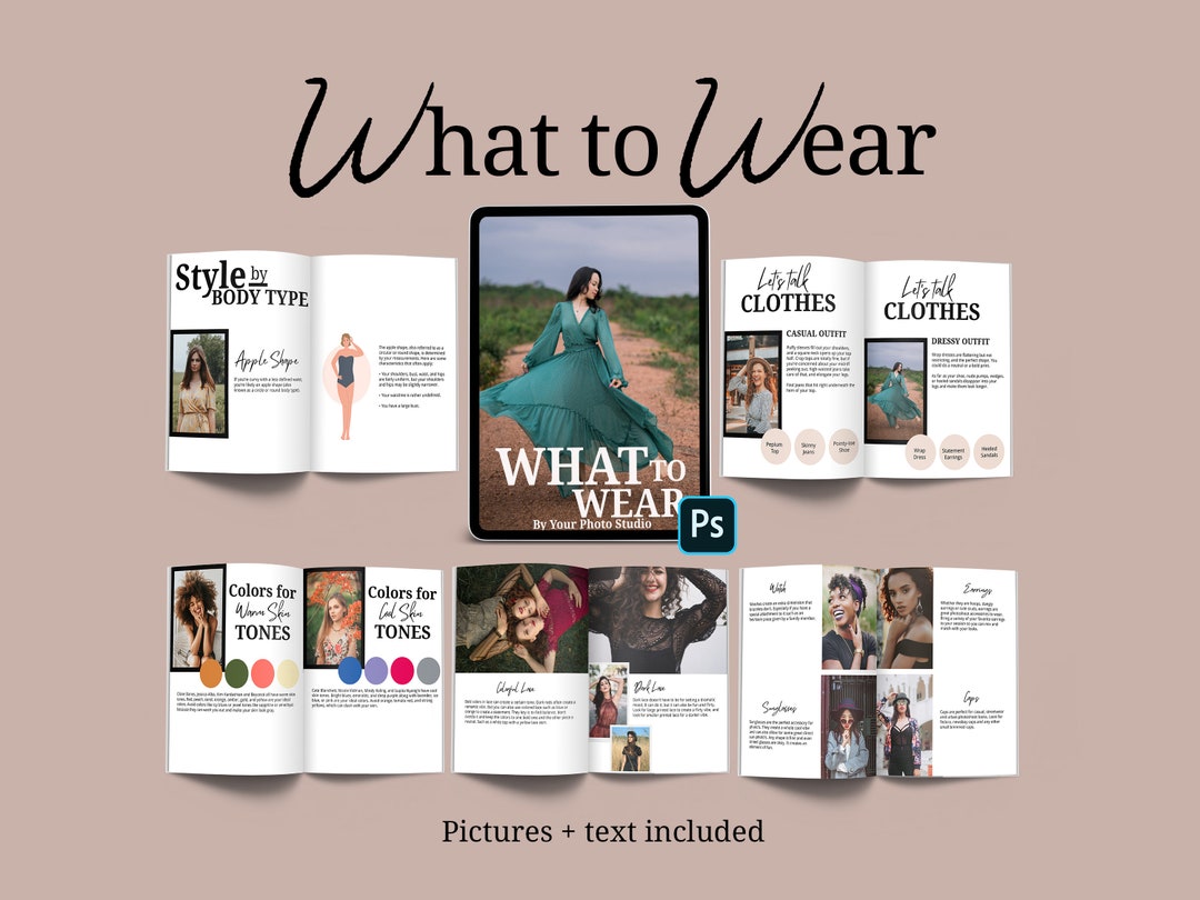 Girl What to Wear Style Guide, Fashion Guide for Photographers, What to ...
