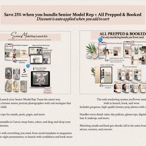 Senior Photography Welcome Guide Canva Template: Beauty Tips, Product and Info Guide, EMILY image 12