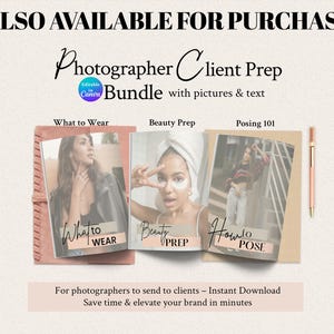 Photographer Client Style Guide: 64-Page Canva Template (Digital Download) With Pictures image 12