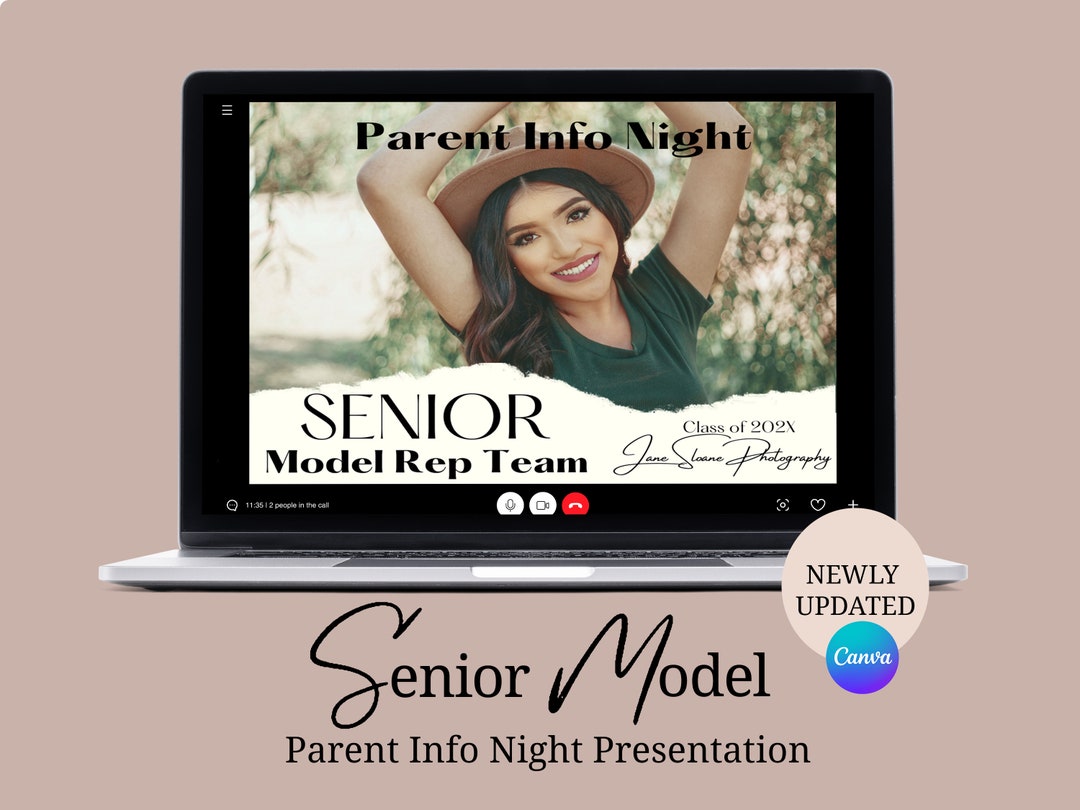 Canva Senior Model Rep Team Presentation for in Person Meeting, Senior ...