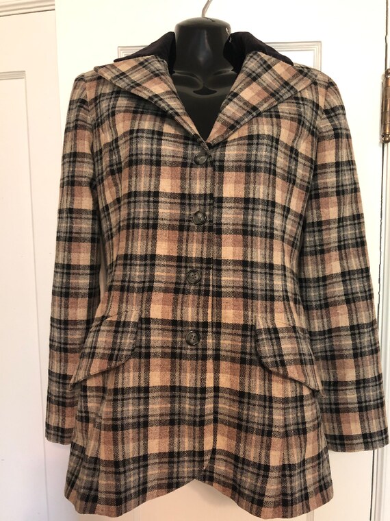 Wool Plaid "Clueless" Blazer