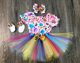 candy costume sweet shop tutu Candy tutu glow tutu lollipop costume cake smash lollipop tutu candyland tutu BanAnnaz Custom Crafts