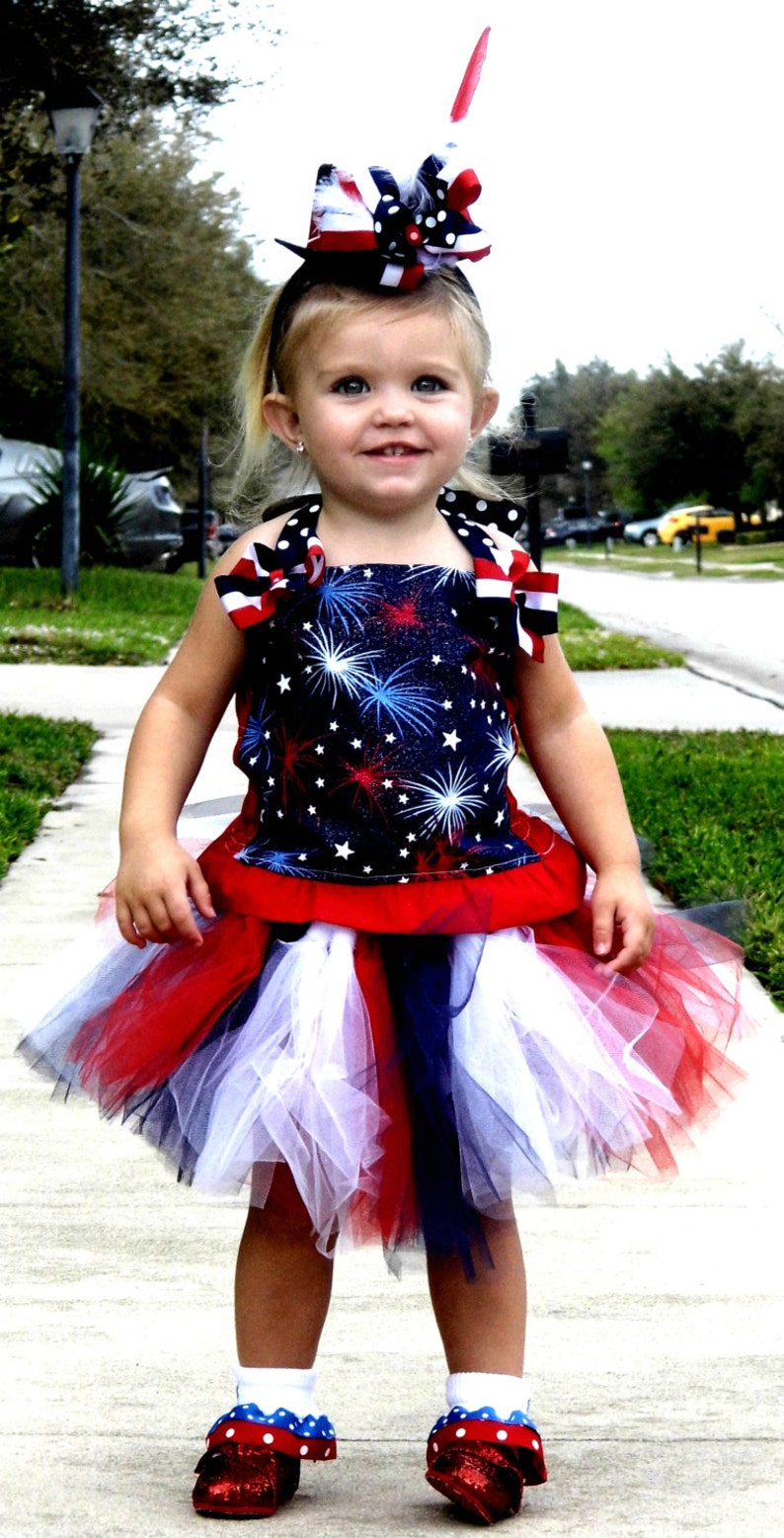 red white and blue pageant