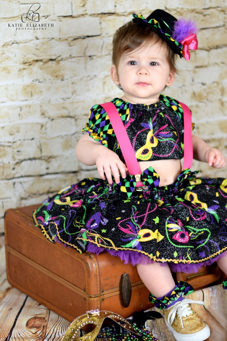 mardi gras pageant dress