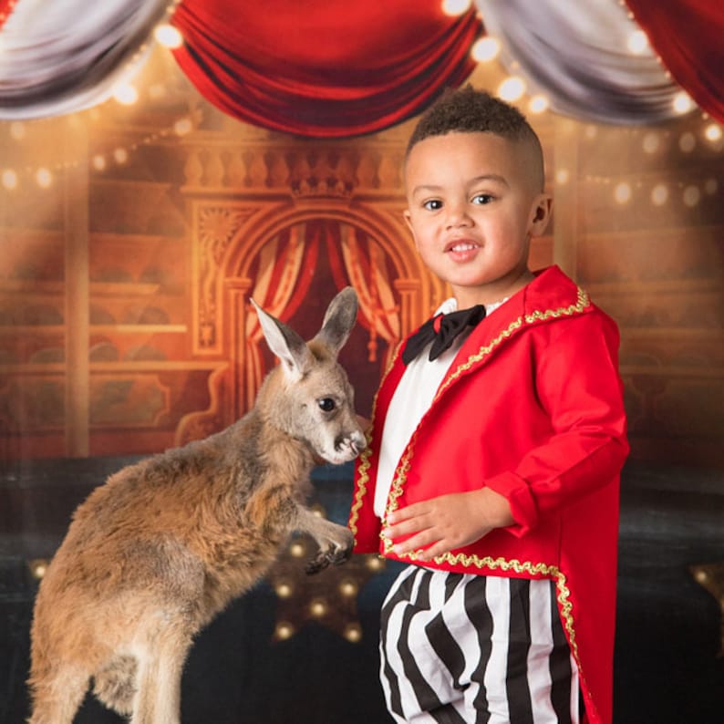 Boy Ringmaster costume, Lion Tamer Costume, greatest showman boy outfit, Circus outfit boy, Circus birthday boy, Boy circus party