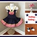 Nautical Pageant wear, red white and blue pageants wear, casual wear, Patriotic outfit, sailor dress, sailor outfit, pageant sailor 