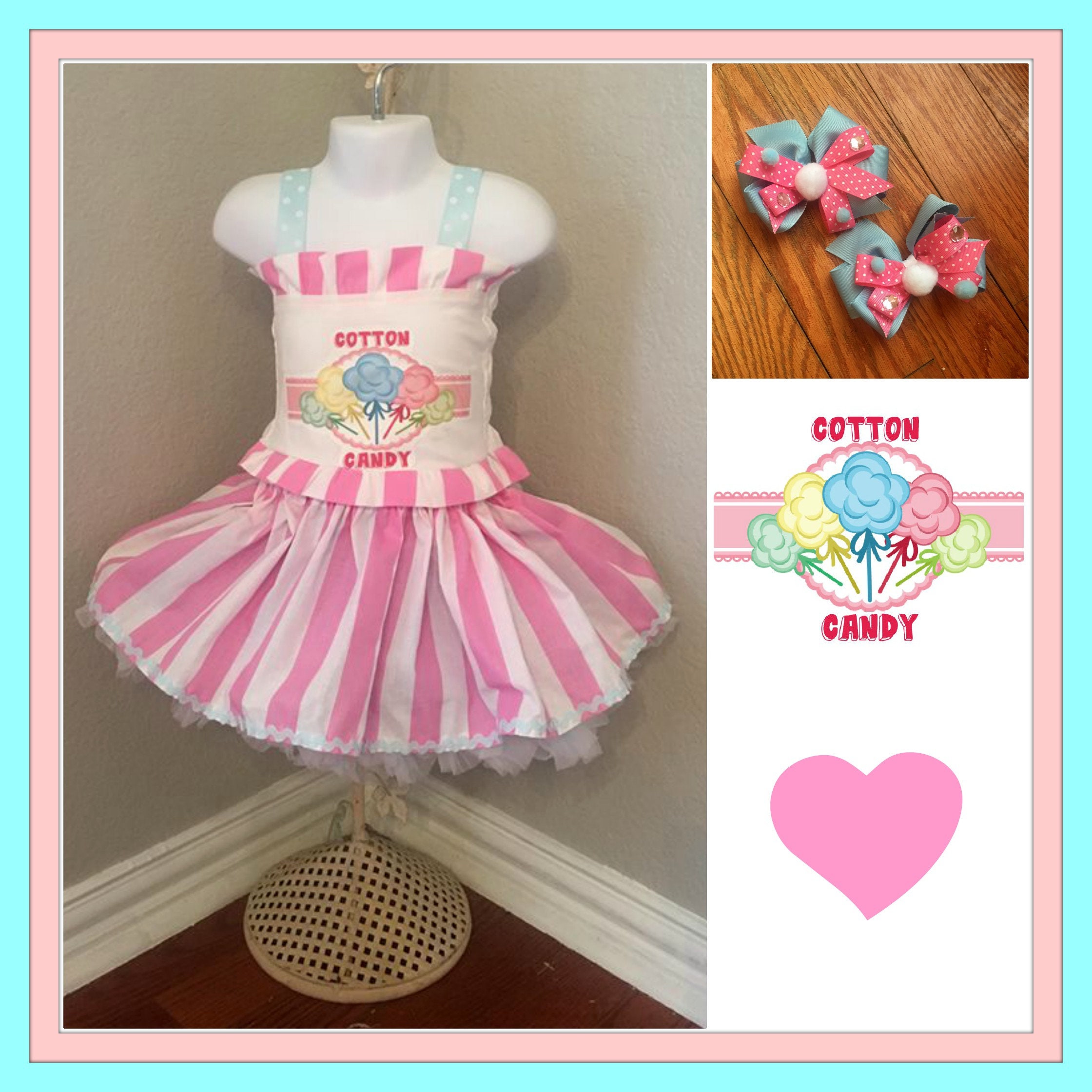 Cotton Candy Pageant Dress