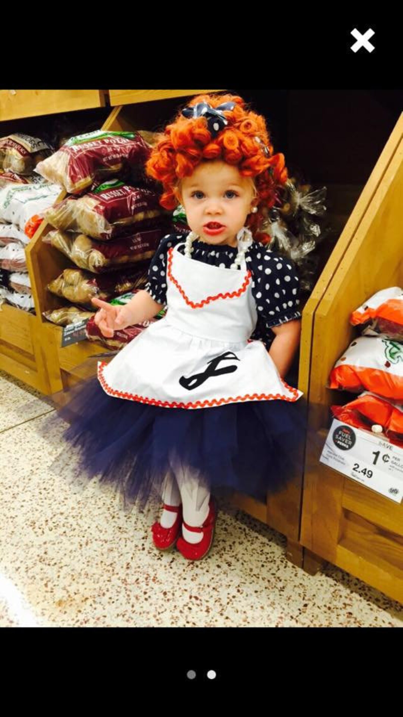 I Love Lucy costume Ethel Lucille ball dress toddler girls Etsy