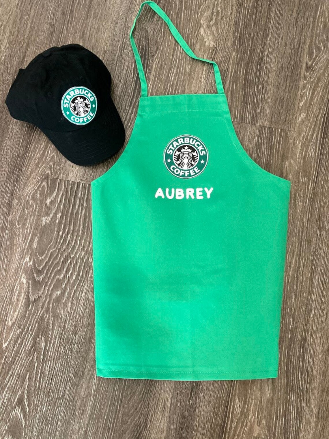 Starbucks apron and hat Starbucks Coffee barista toddler Etsy