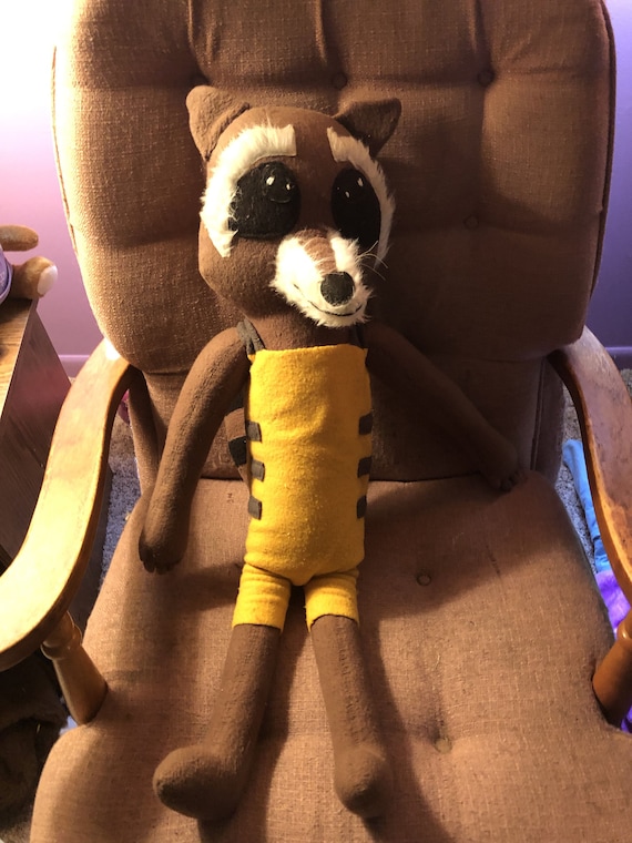 rocket racoon plush