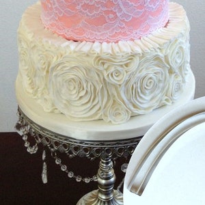Fondant Rosette Cutter for Cakes