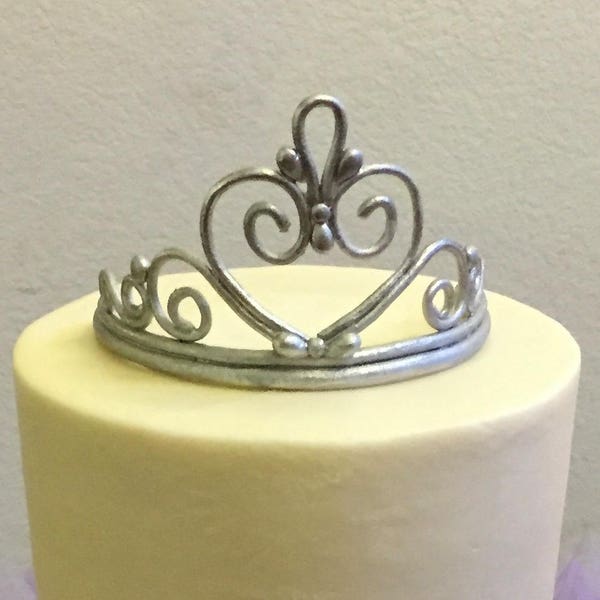 Tiara Cake Toppers Etsy