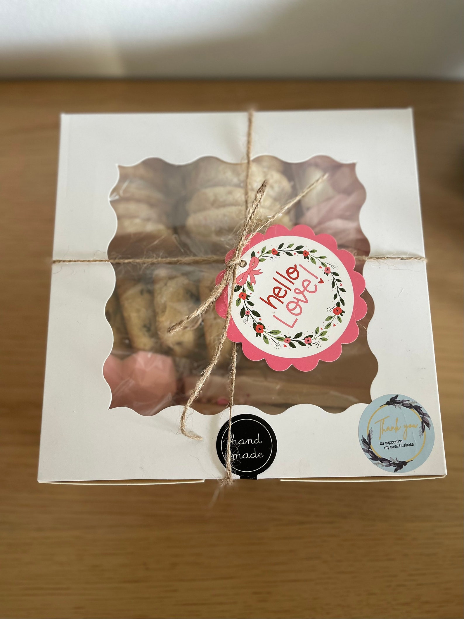 Assorted Cookie Box for Valentines Day Etsy