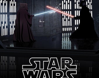 Star Wars 12"x18" Metal Print