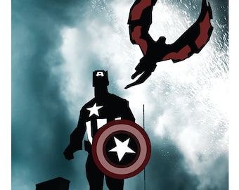 Cap and Falcon