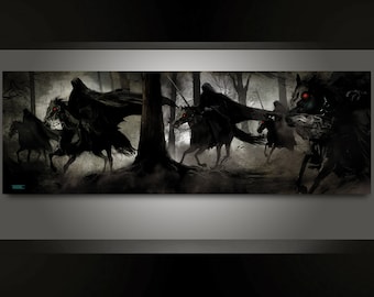 The Nazgul premium artistic canvas