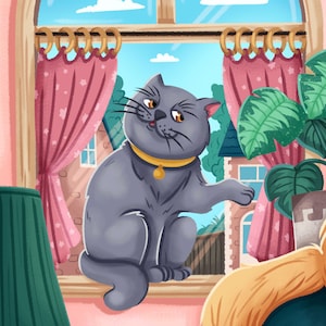 Childrens Book Illustrator for Hire, Ready to Print Whimsical Picture Books for Self Publishers