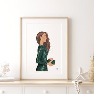 Duchess of Cambridge Kate Middleton -Sparkling Green Dress