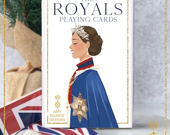 THE ROYALS playing cards