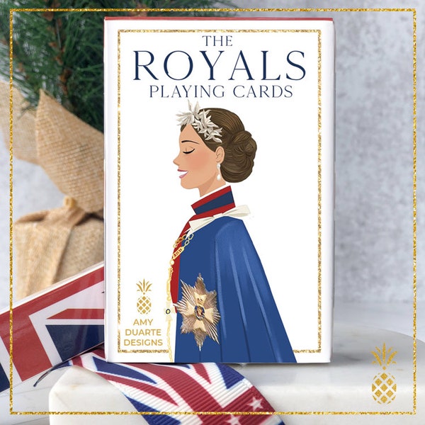 THE ROYALS playing cards