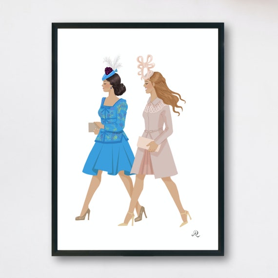 Princesses Eugenie and Princess Beatrice of York - at Royal Wedding - Etsy