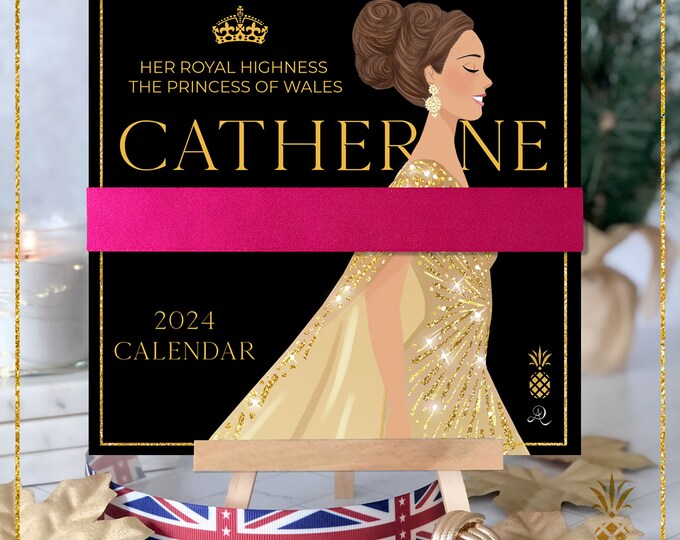 Princess of Wales 2024 Calendar - Etsy