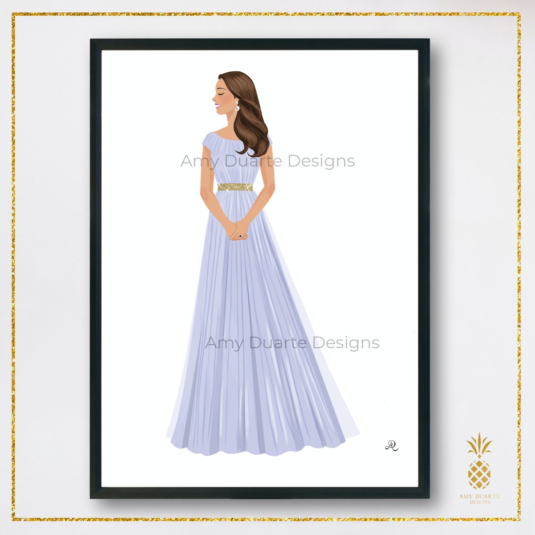 Kate middleton lilac gown hotsell