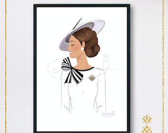 Catherine Middleton - Trooping the Colour 2024