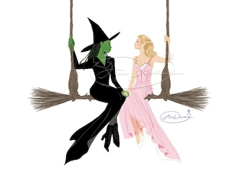 Wicked 2: For Good - Elphalba and Glinda
