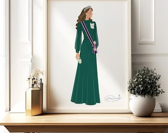 HRH Princess of Wales Catherine - 2026 State Banquet for the President of Nigeria
