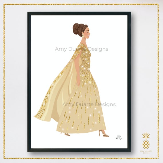 Duchess Catherine Middleton at James Bond Movie Premiere - Etsy Duchess Catherine Middleton at James Bond Movie Premiere - Etsy