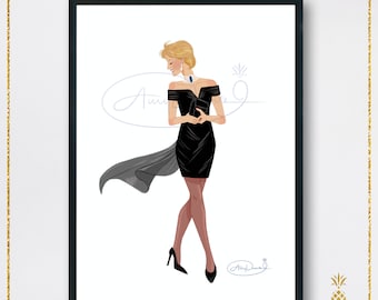 Princess Diana - Revenge Dress