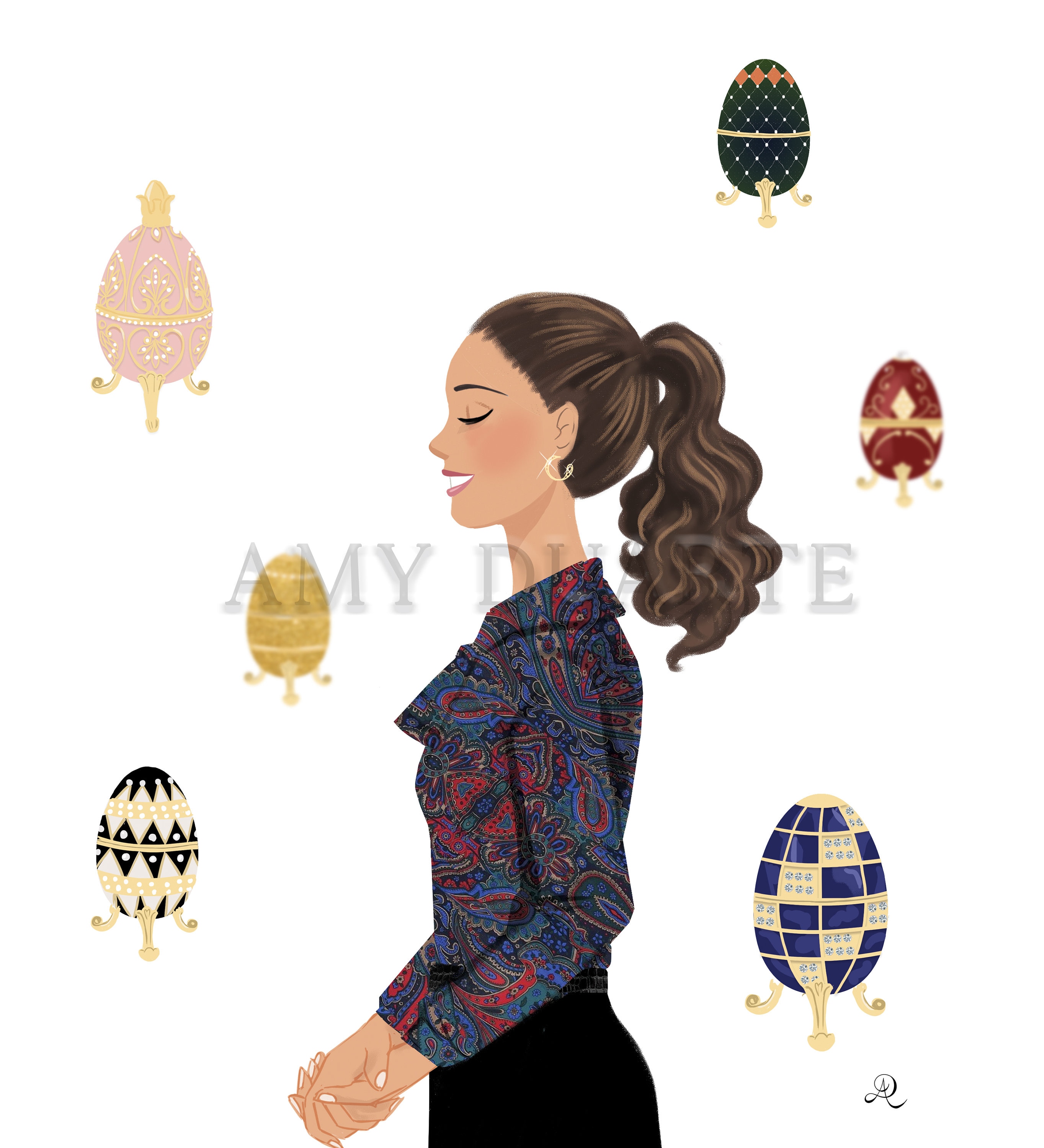 Duchess of Cambridge Kate Middleton faberge Eggs 