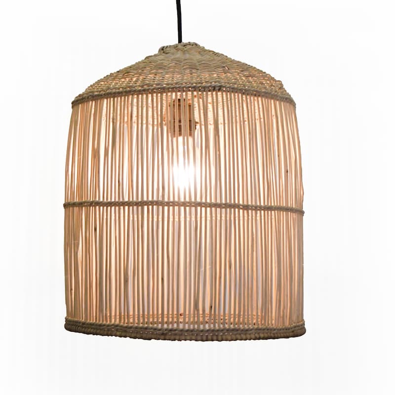 Natural Simple Rattan Birdcage Light 